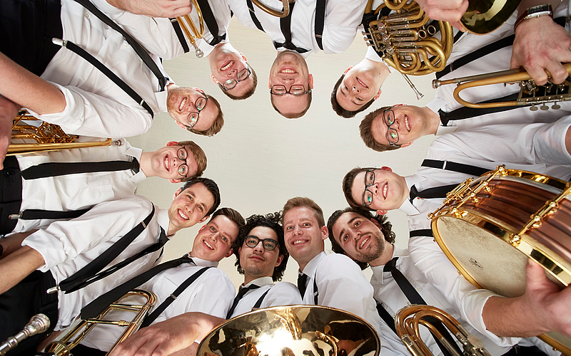 Ensemblefoto Salaputia Brass
